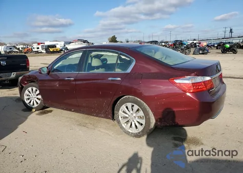 2013 Honda Accord Exl from USA, damaged, VIN 1HGCR2F82DA054882
